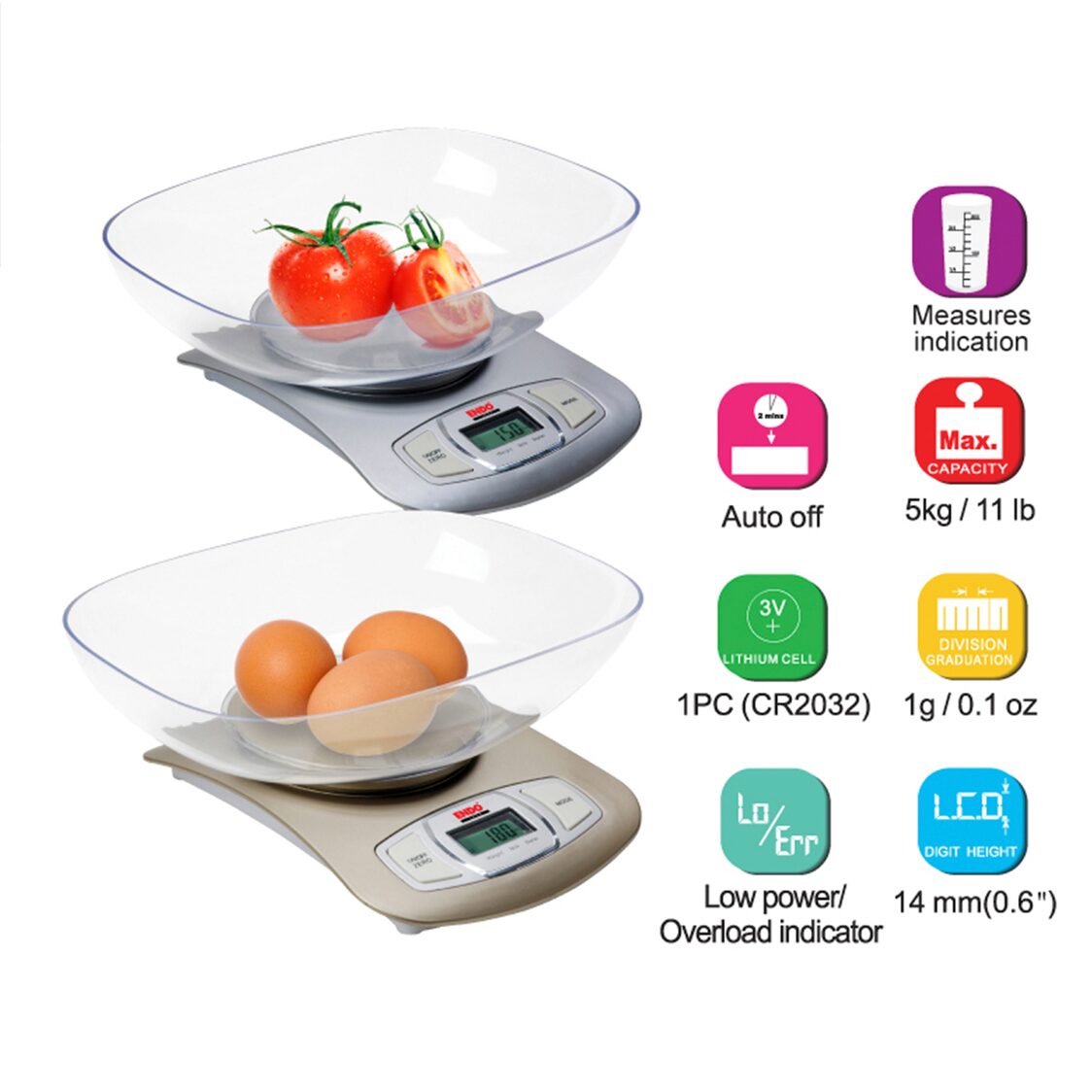 Endo High Precision Digital Kitchen Scale - Metro Singapore Departmental Store - Celebrating 69 Years in SG