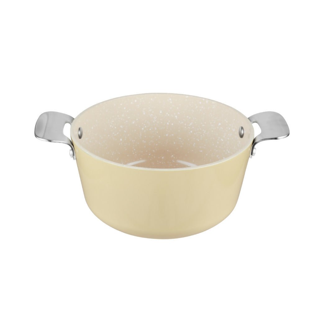 Endo Wagashi 20cm I.H. Stock Pot - Yellow (E - WGS - 20SO - YELLOW) - Metro Singapore Departmental Store - Celebrating 69 Years in SG