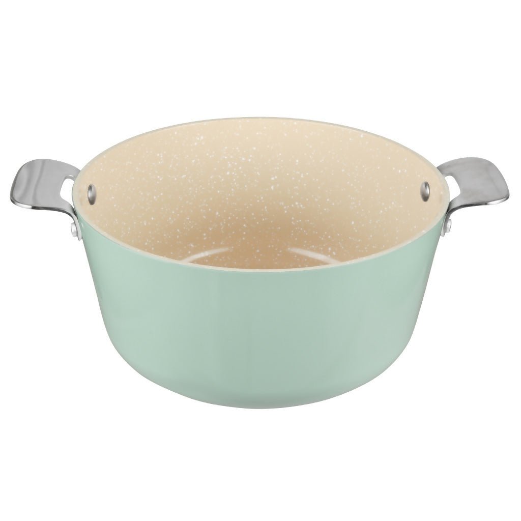 Endo Wagashi 24cm I.H. Stock Pot - Green (E - WGS - 24SO - GREEN) - Metro Singapore Departmental Store - Celebrating 69 Years in SG