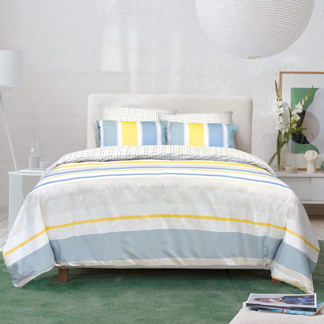 Esprit Home 100% Cotton Luster Sateen Fitted Sheet/Bed Set – Sparkle - Metro Singapore Departmental Store - Celebrating 69 Years in SG