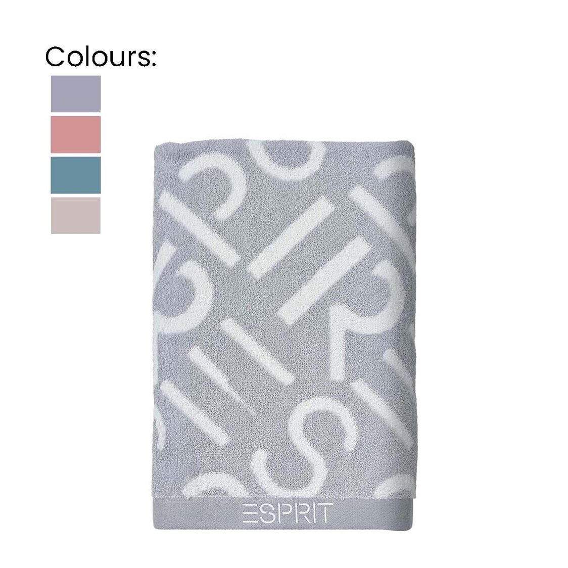 Esprit Logo Bath Towel - Metro Singapore Departmental Store - Celebrating 69 Years in SG