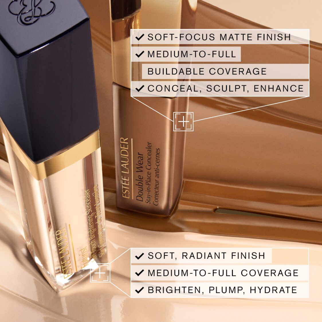 Estee Lauder Double Wear Stay - in - Place 24 - Hour Concealer - Metro Singapore Departmental Store - Celebrating 69 Years in SG
