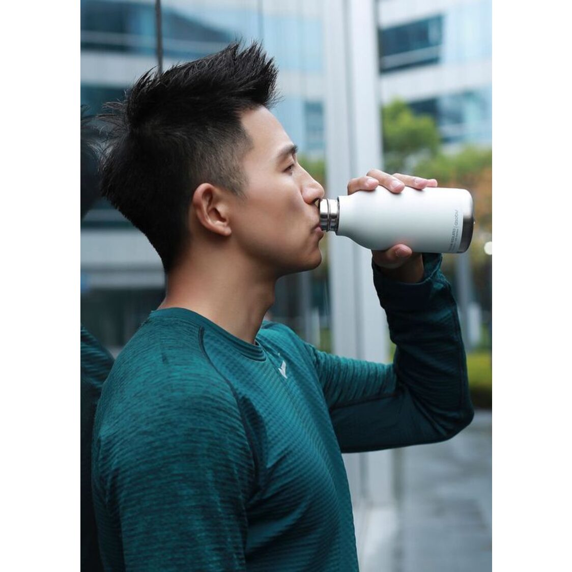 Asobu Puramic Urban Water Bottle Black 460ml