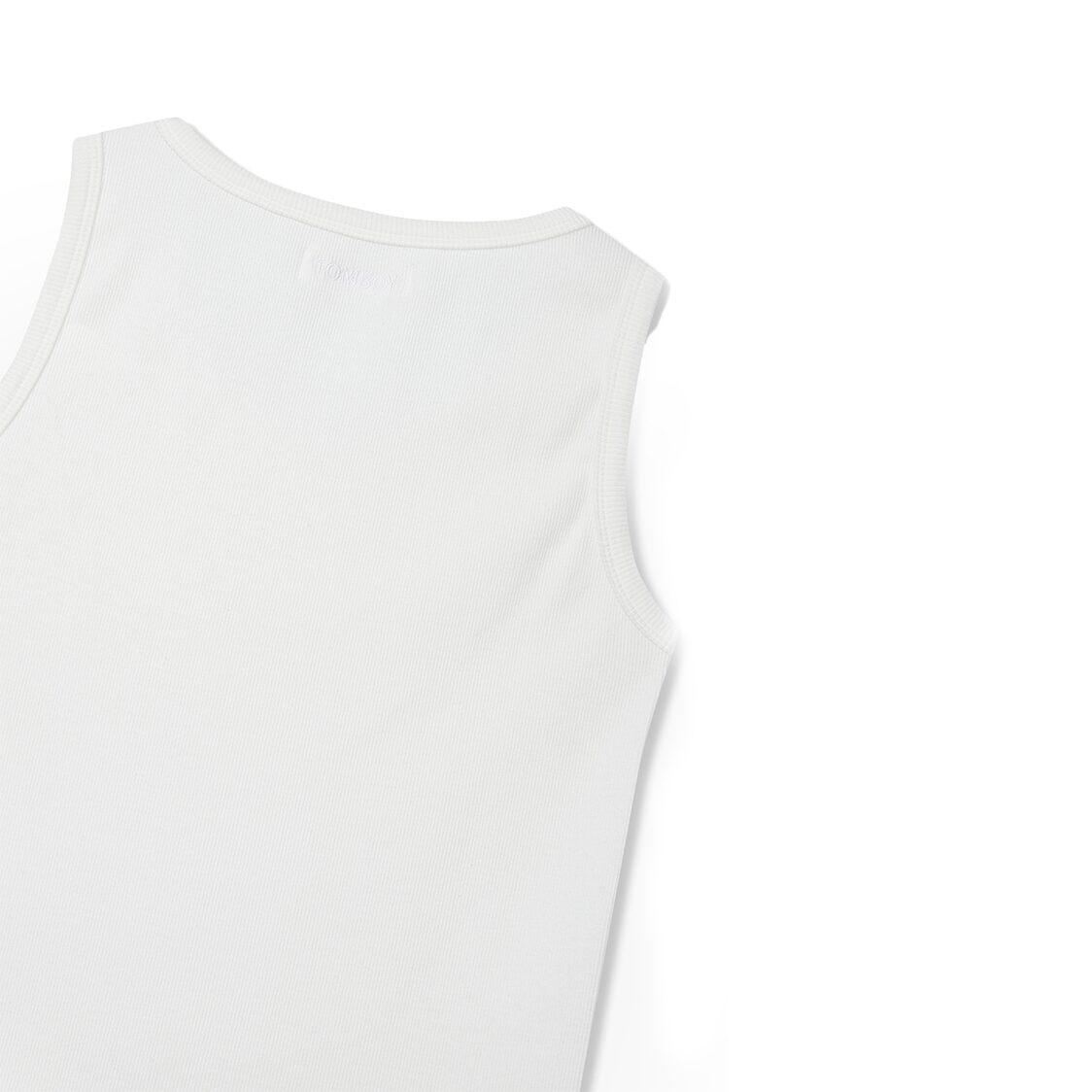 Studio Tomboy U-Neck Logo Embroidery Sleeveless