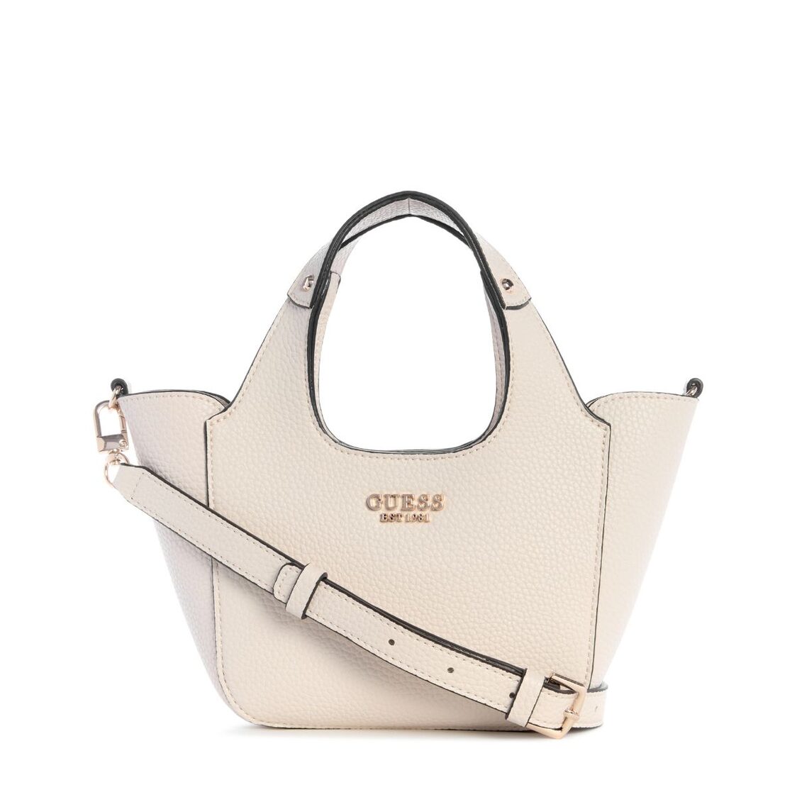 Guess Calista Mini Tote - Bone