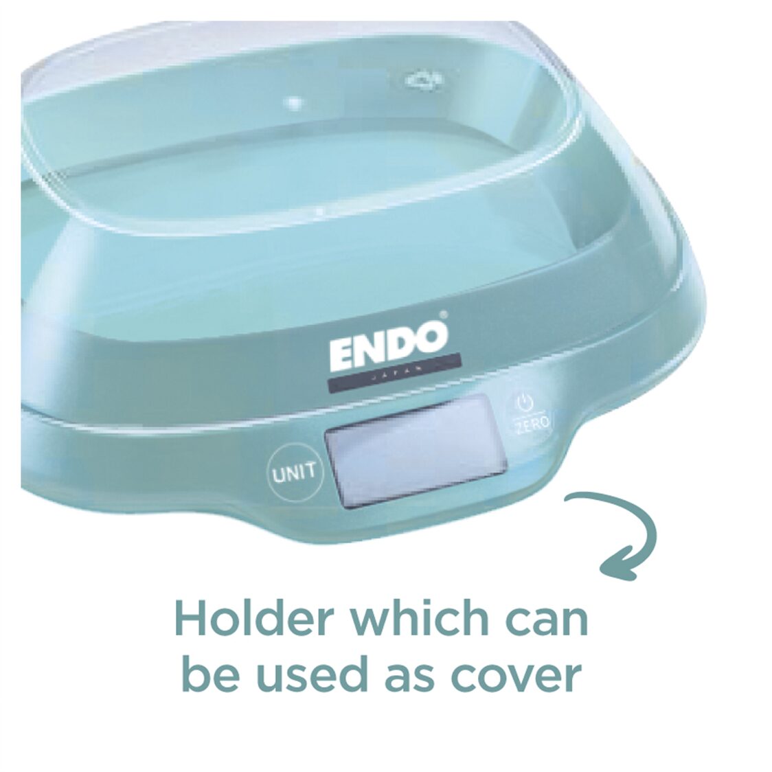 Endo High-Precision Digital Kitchen Scale - 5kg (E-DKS2160)