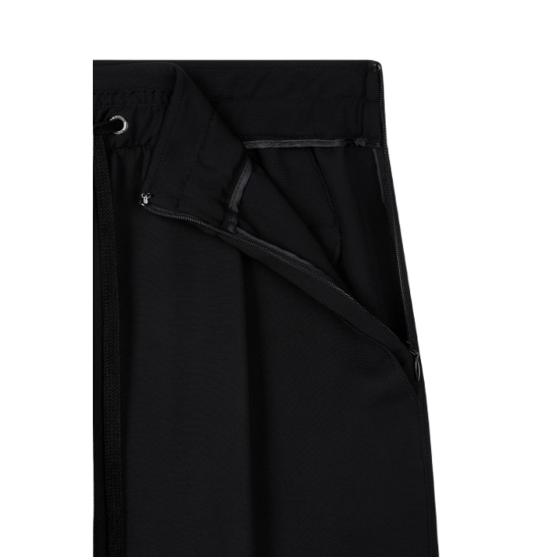 Voice Of Voices One Tuck Poly Wide Pants Black
