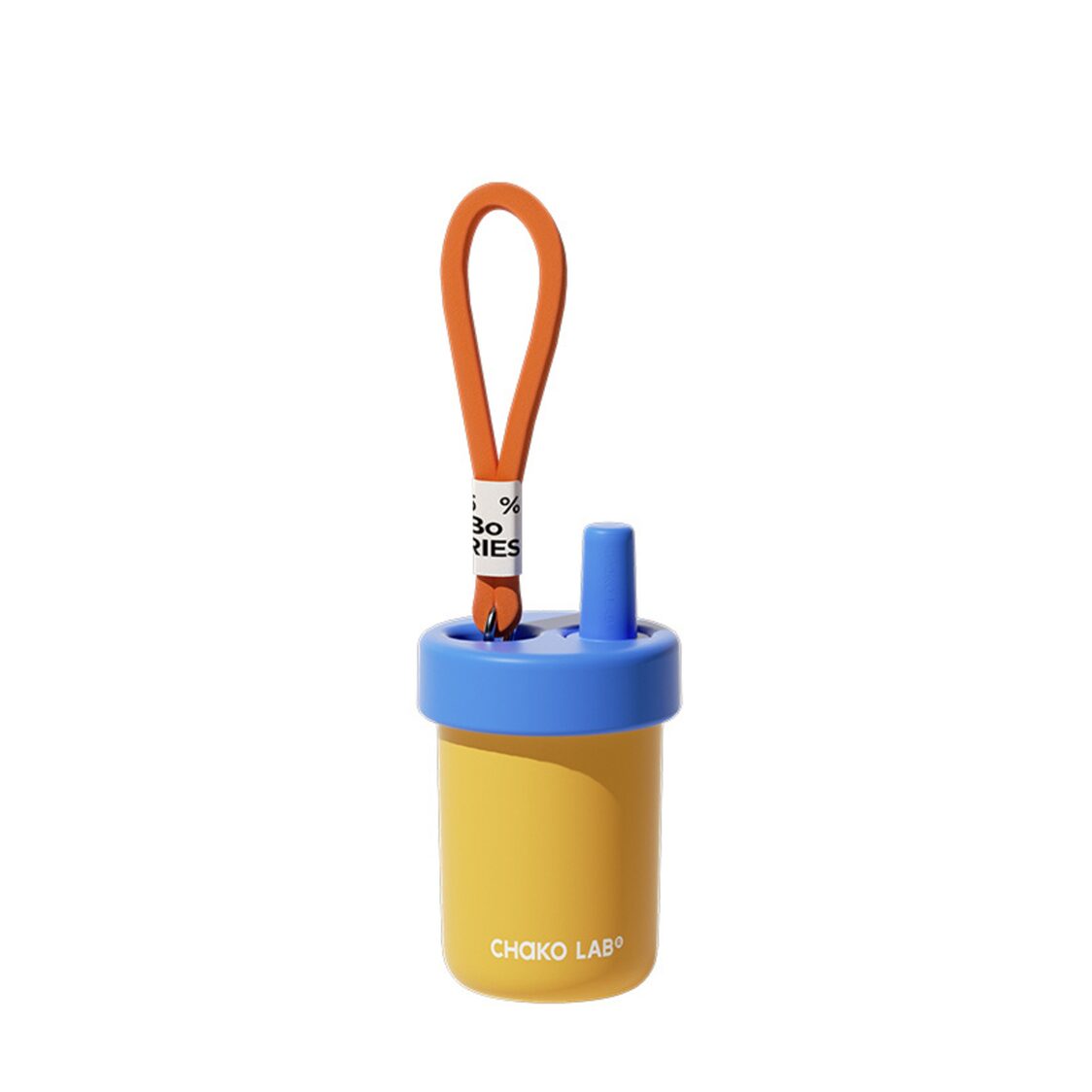Chako Lab 485ml Thermos Cup Orange/Blue