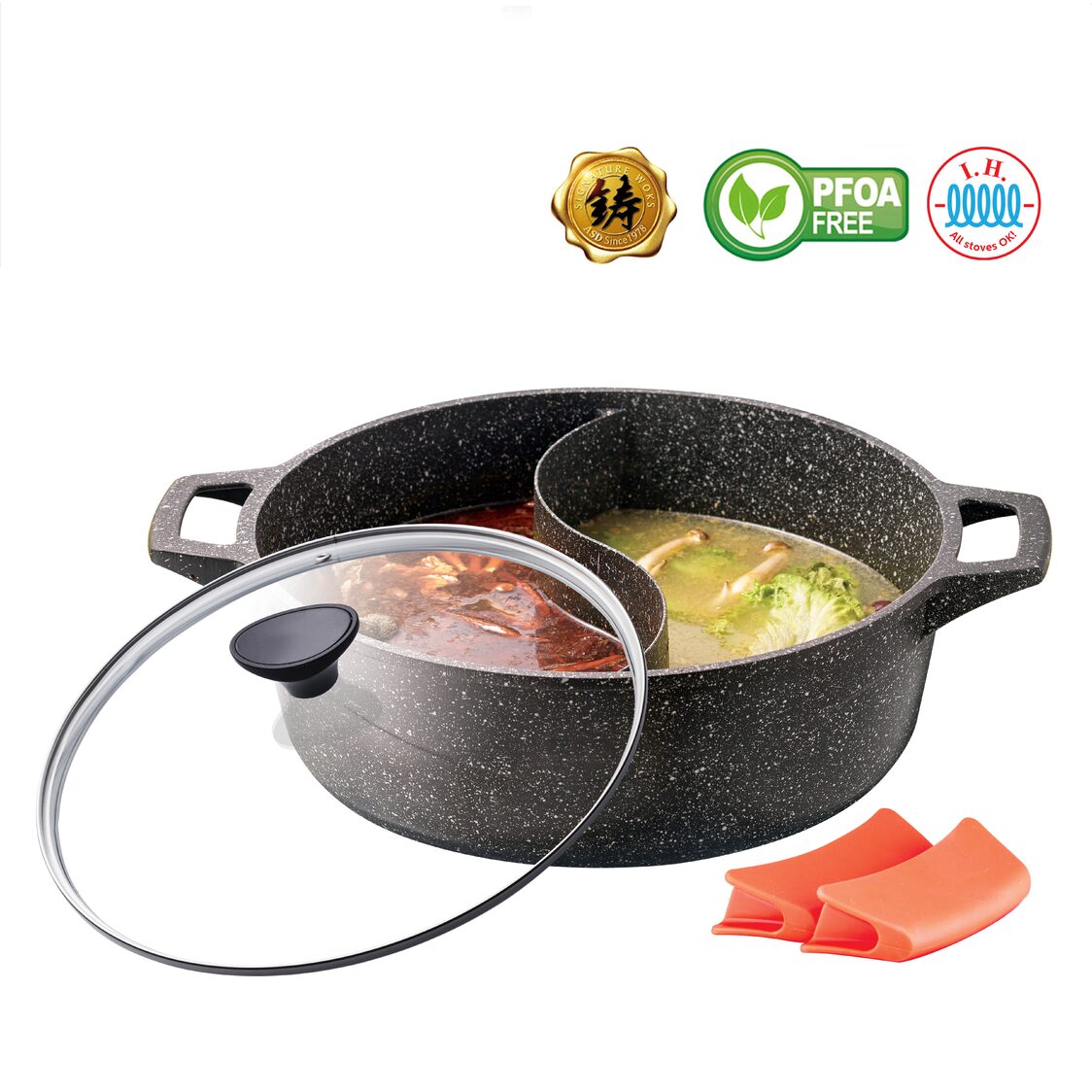 ASD Die Cast IH "Yuan-Yang" Steamboat 30cm (HP30SB)