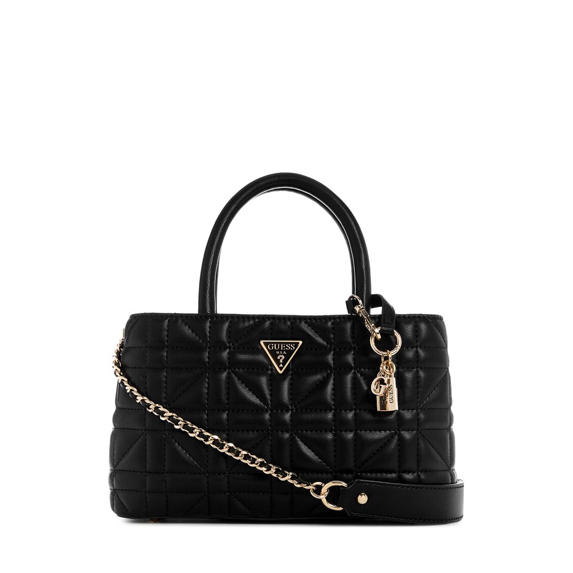 Guess Edita Elite Satchel - Black