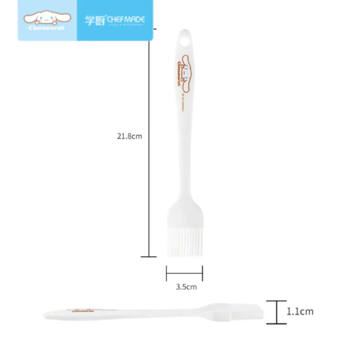 Chefmade Silicone Pastry Brush L21.8xW3.5xH1.1cm Cinnamoroll (1898cm-CL5023)