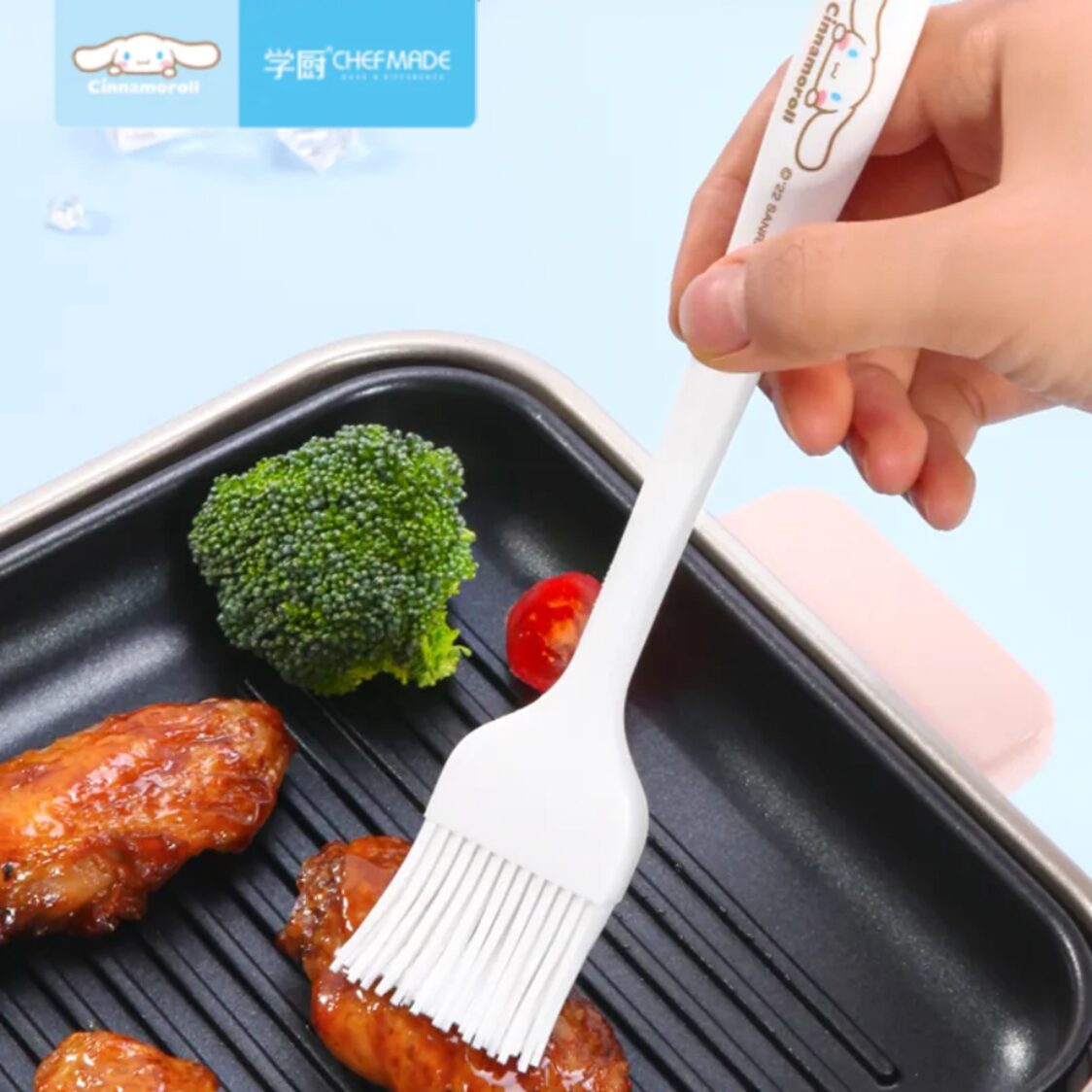 Chefmade Silicone Pastry Brush L21.8xW3.5xH1.1cm Cinnamoroll (1898cm-CL5023)