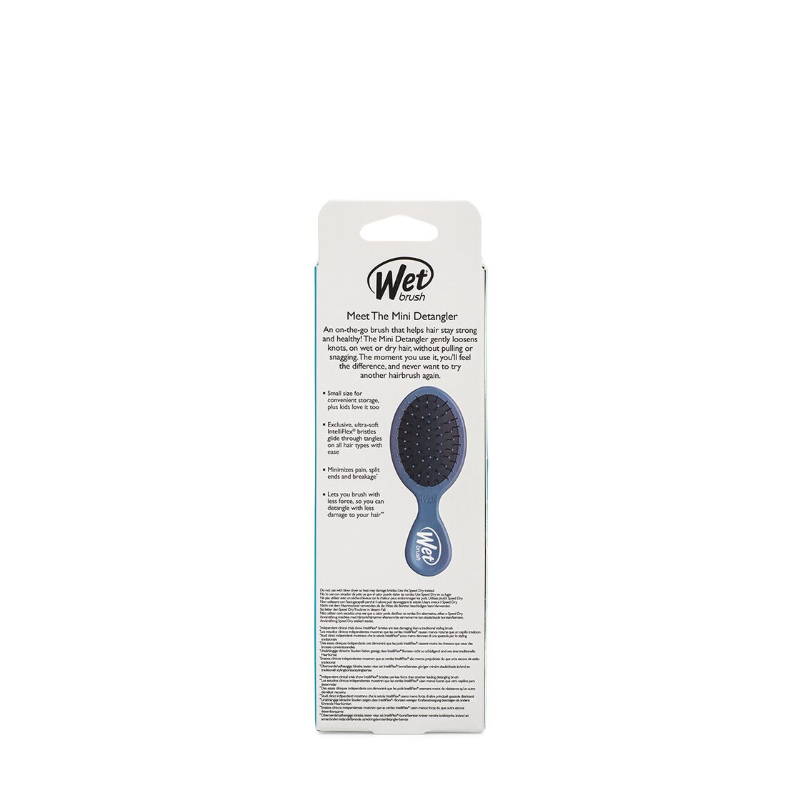 Wet Brush Original Detangler Mini Elemental Blue