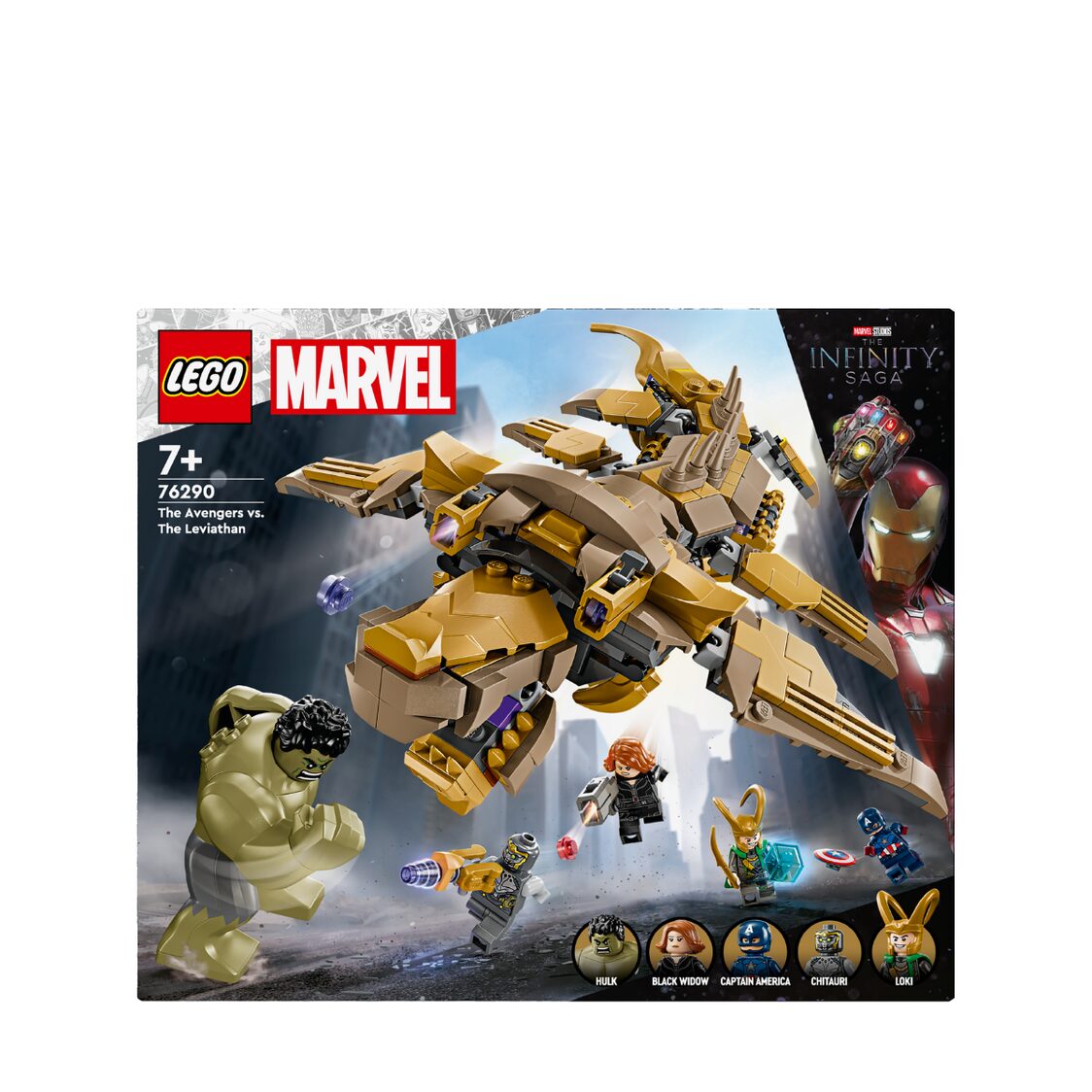 Lego The Avengers vs. The Leviathan 76290