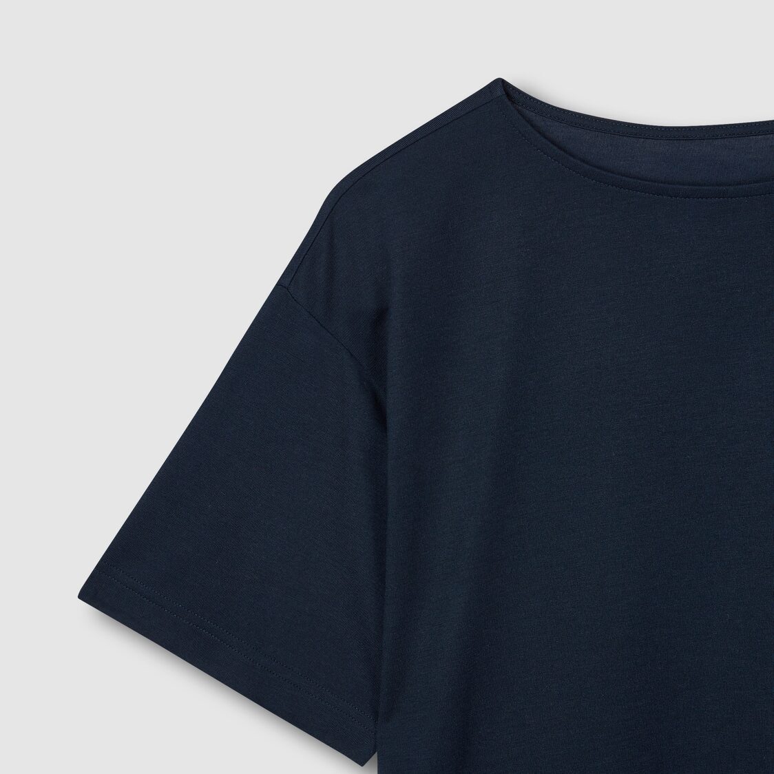 Jaju Women Soft Lounge T-Shirt Navy