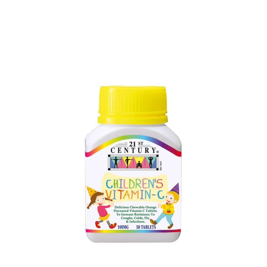 21st Century Children's Vitamin C 100mg 50s