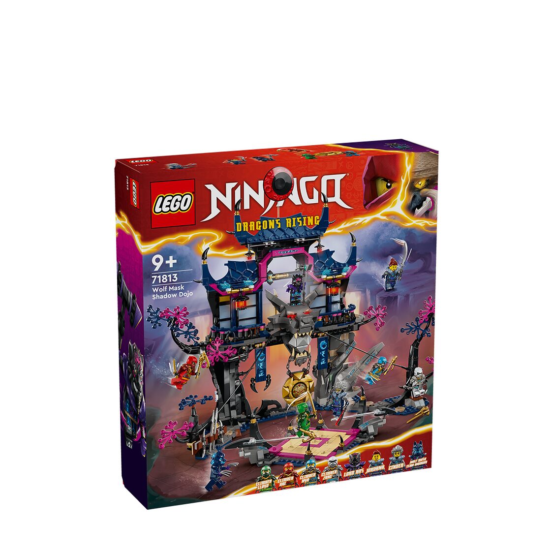 Lego Ninjago Lego Wolf Mask Shadow Dojo 71813