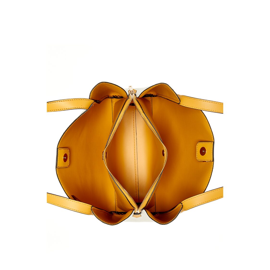 NICOLETTE GIRLFRIEND TOTE,NATURAL/MARIGOLD