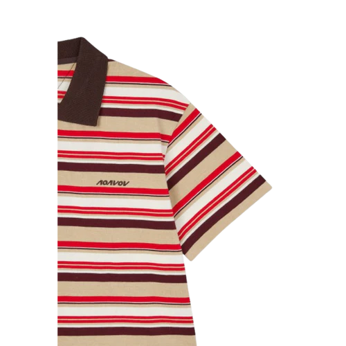 Voice Of Voices Multi Stripe Polo Tshirt