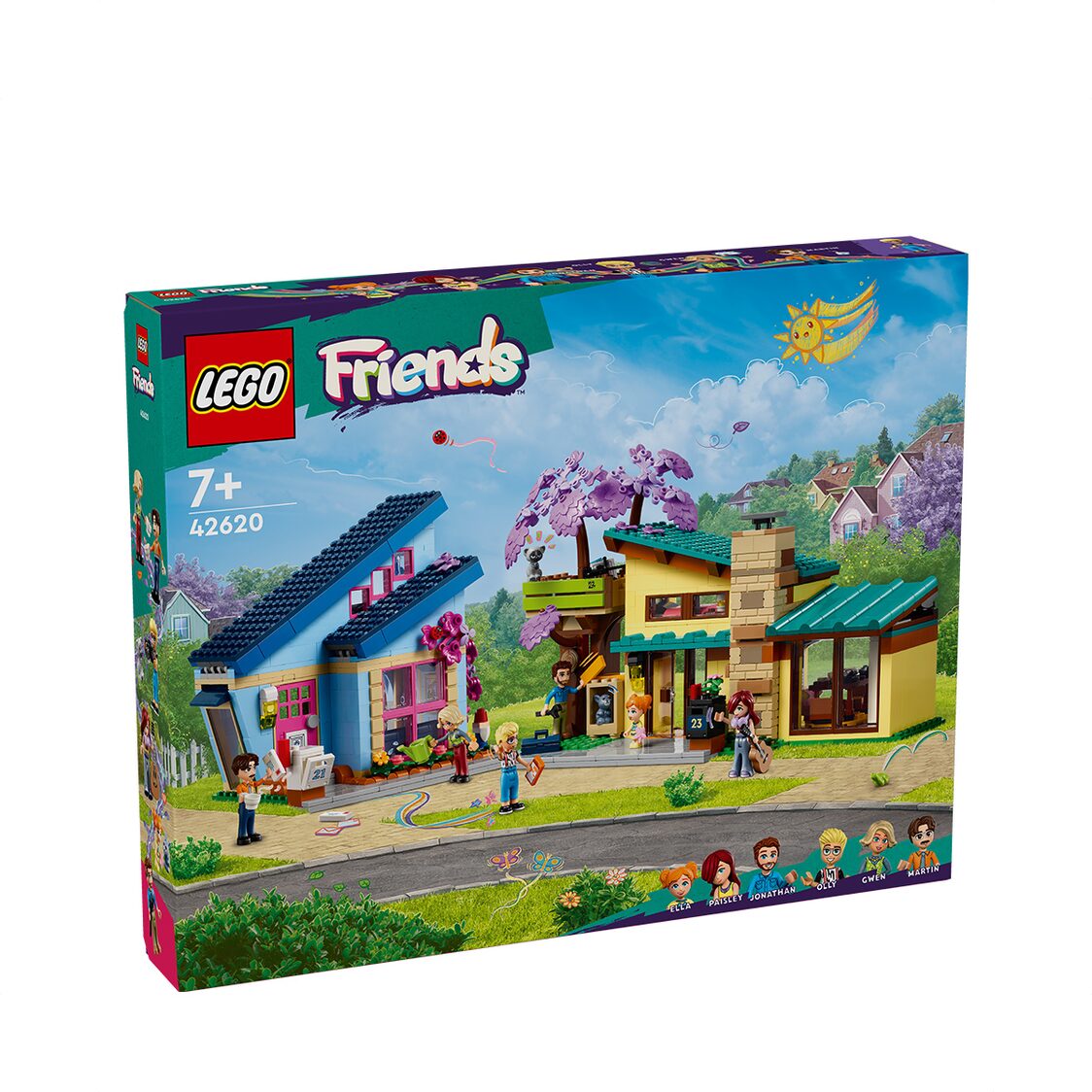 Lego Olly and Paisley's Family Houses 42620