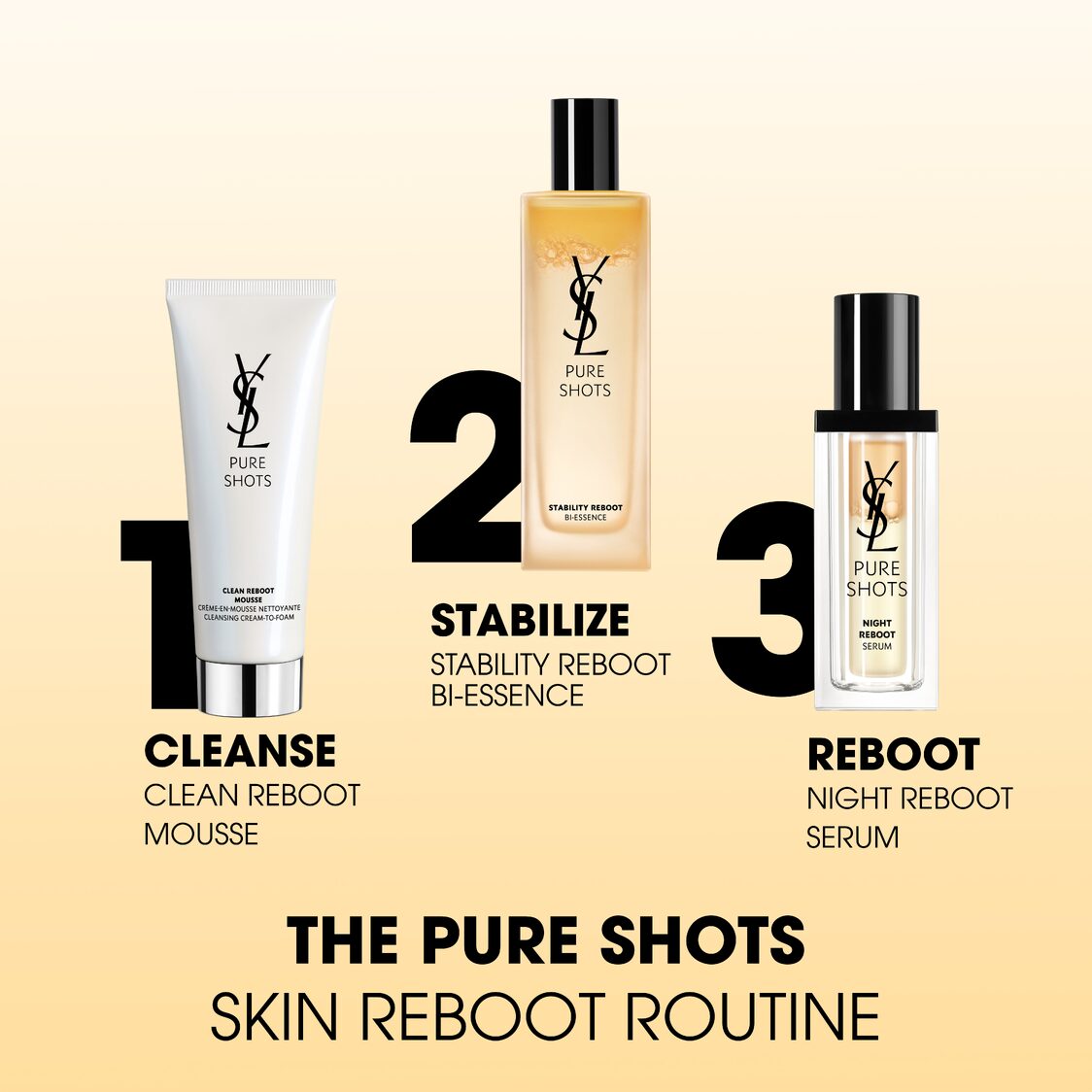 Yves Saint Laurent Beauté Pure Shots Stability Reboot 150ml