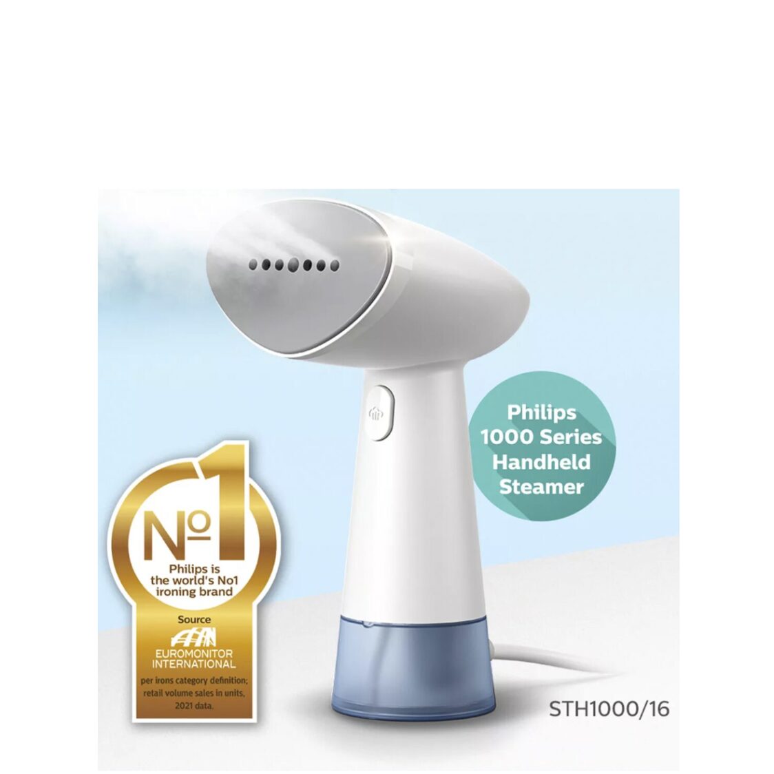 Philips 1000 Series Handheld Steamer (STH1000/16)
