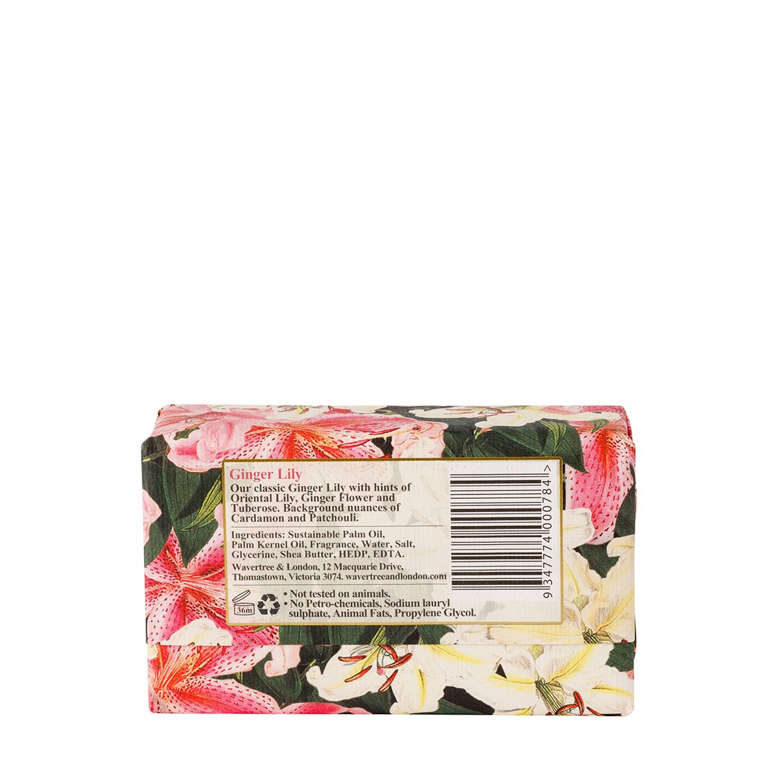 Wavertree & London Gingerlily Soap Bar 200g