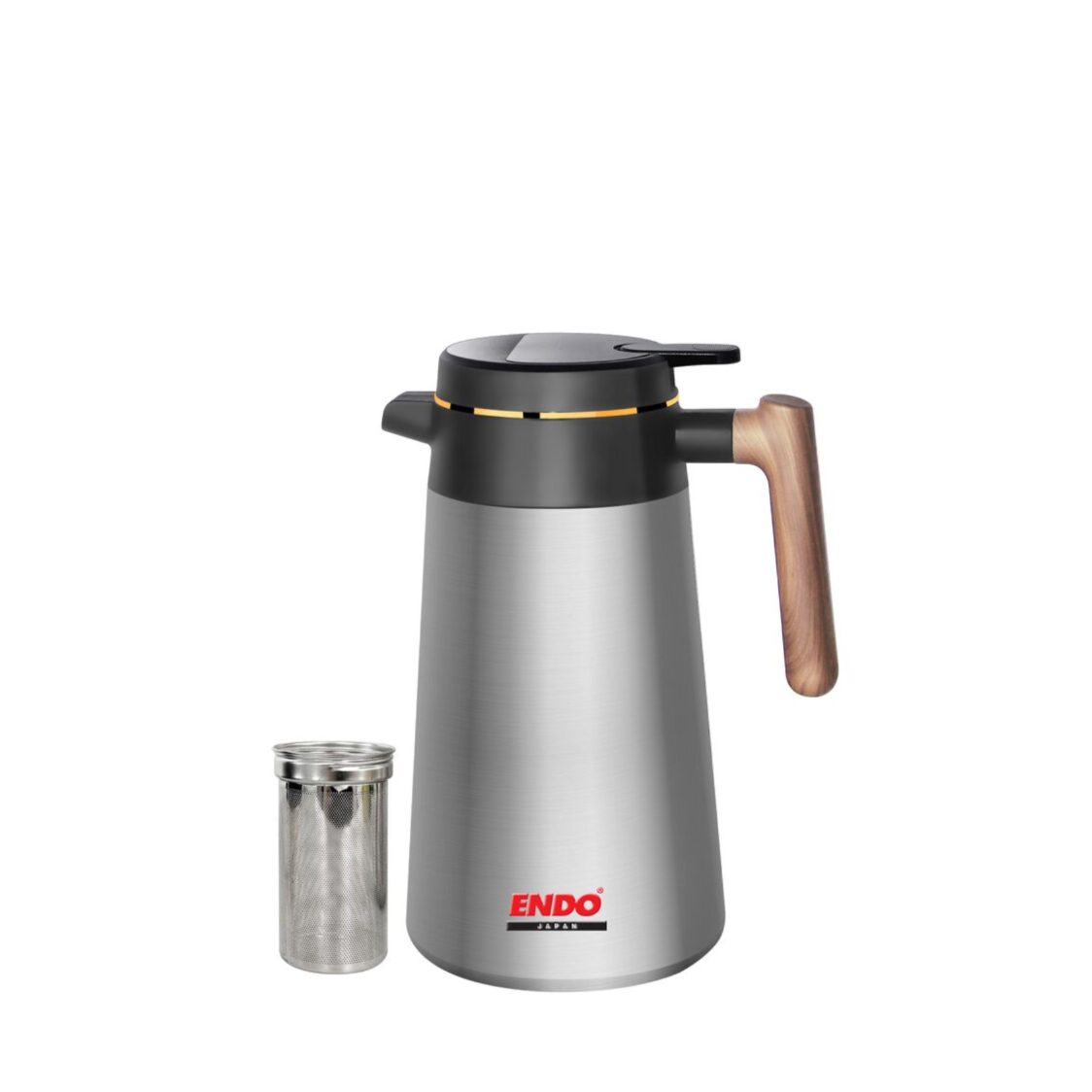 Endo 1.7L Double S/Steel Handy Jug With Temp Reading (CX-2021)