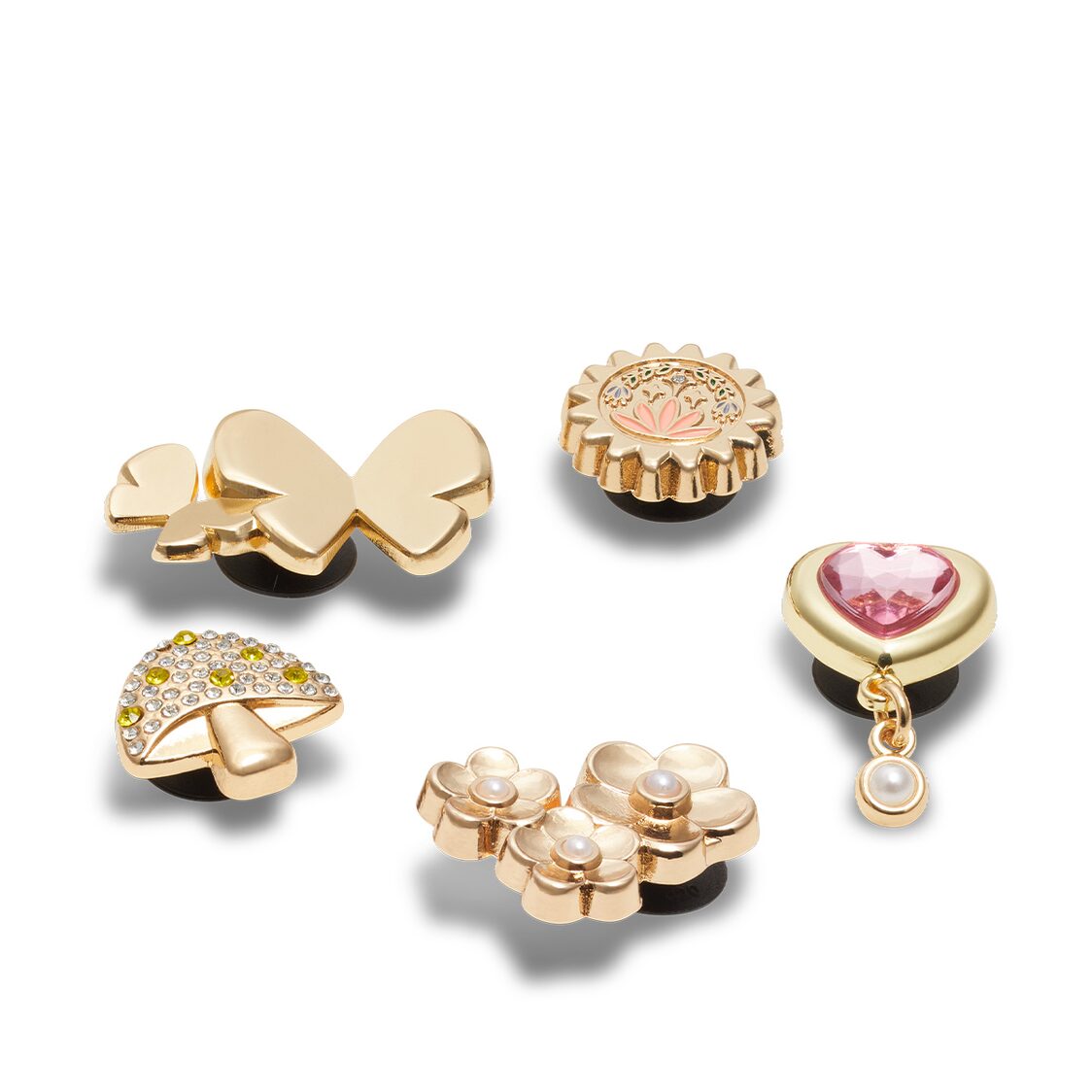 Crocs Celestial Gold 5 Pack