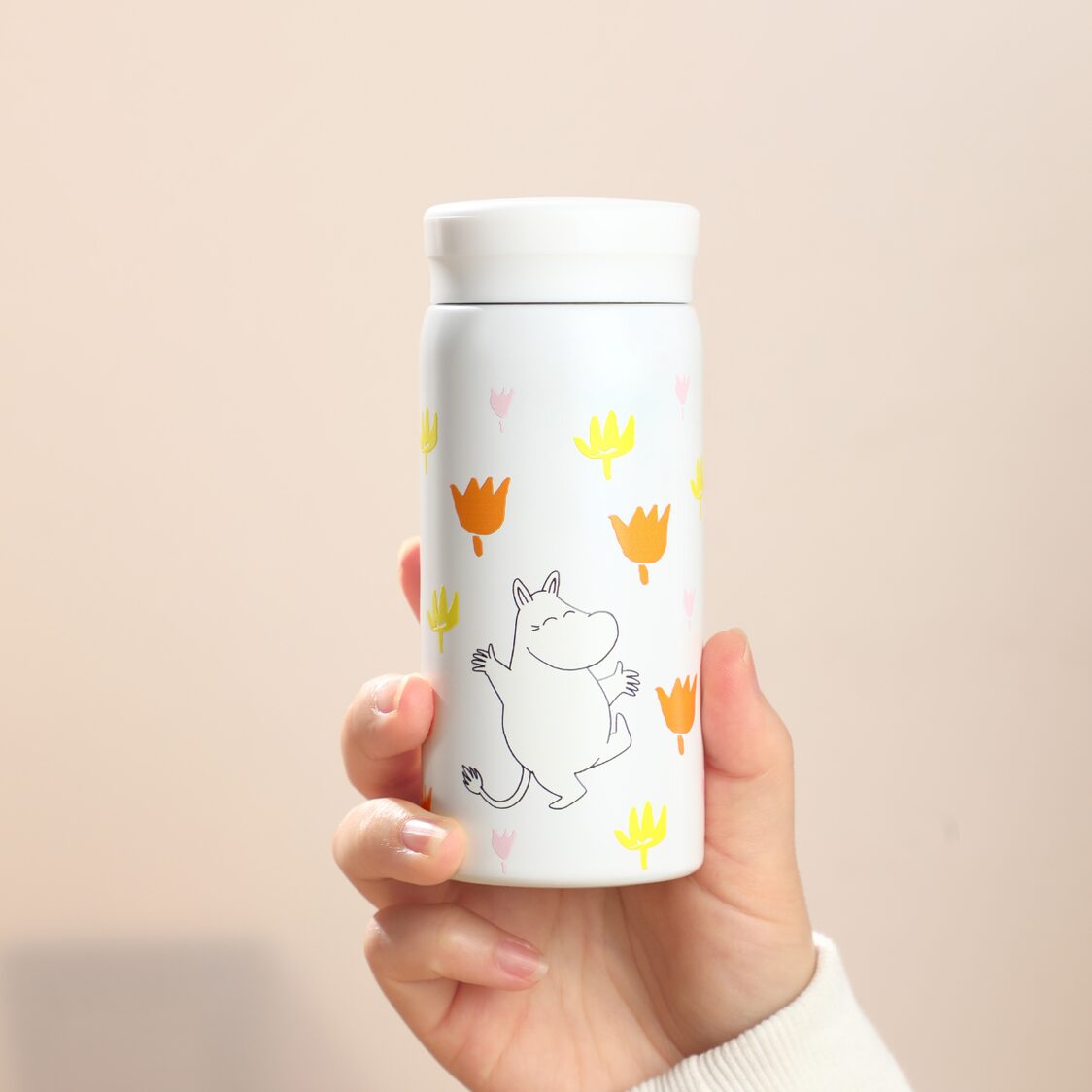 VIPO X Moomin Vacuum Cup 200ml - Flower MM37416