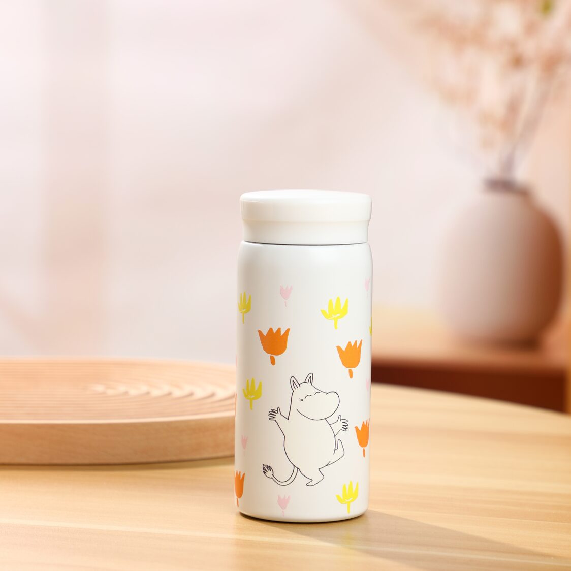 VIPO X Moomin Vacuum Cup 200ml - Flower MM37416