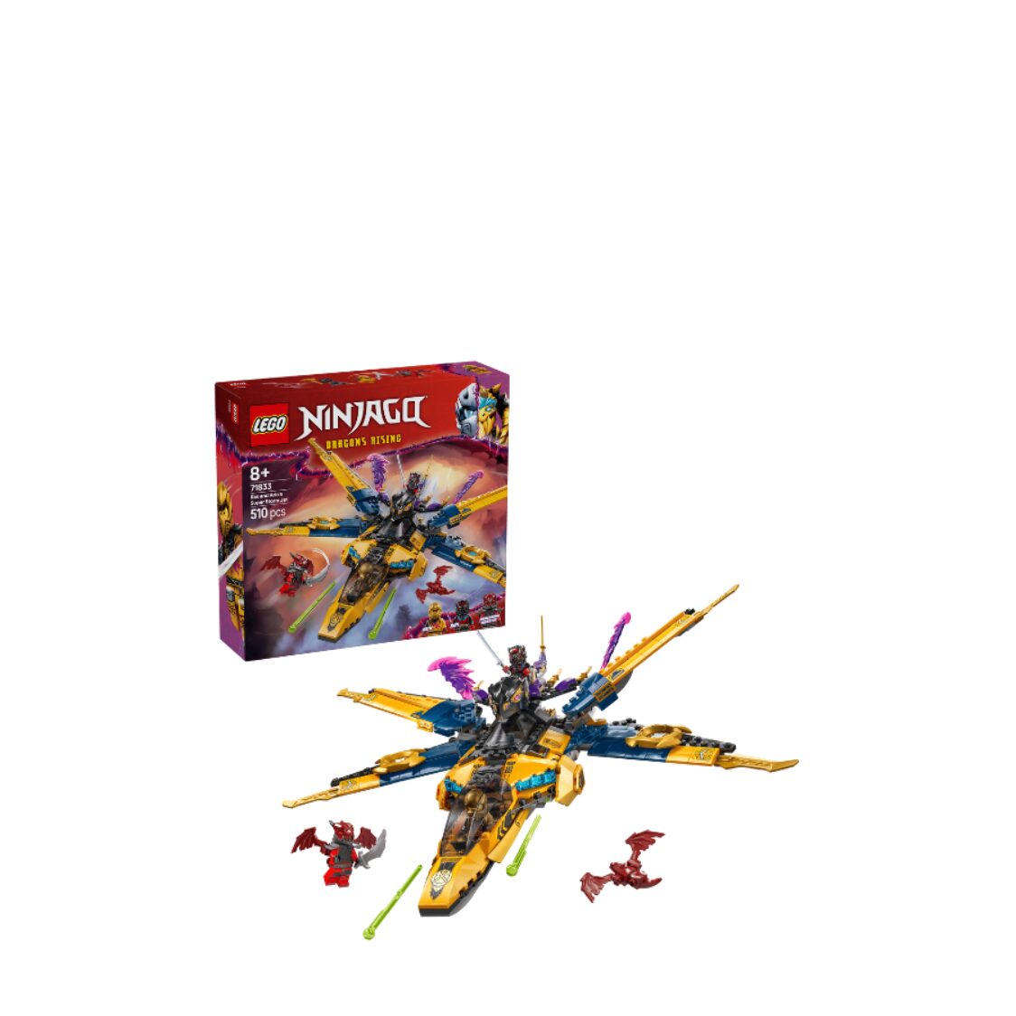 Lego Ninjago Ras and Arin's Super Storm Jet 71833