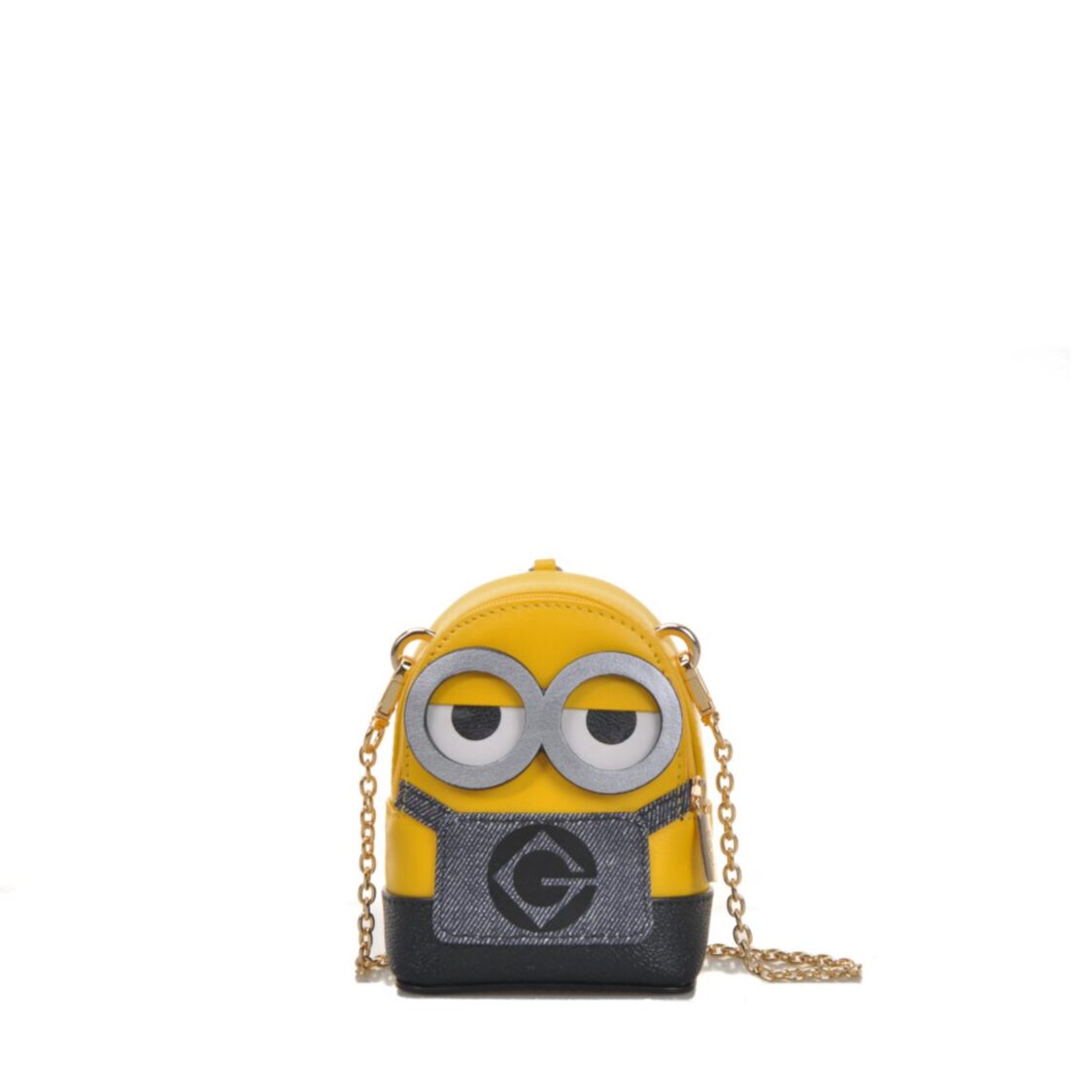 Fion Minions Mini Leather Shoulder Bag - FCAWAIF001YLWBLEZZ - Metro Singapore Departmental Store - Celebrating 69 Years in SG