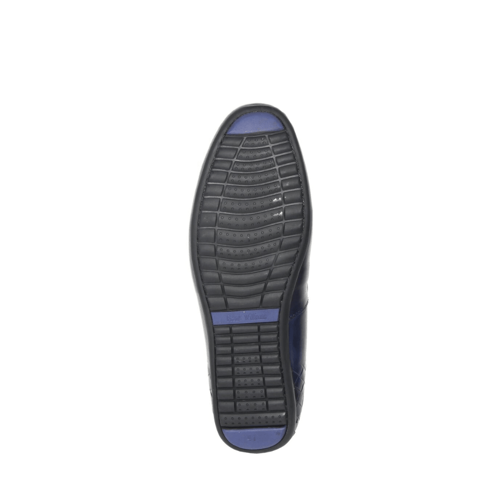 Frank Williams Men Shoes Slip - on M011 - Blue - Metro Singapore Departmental Store - Celebrating 69 Years in SG