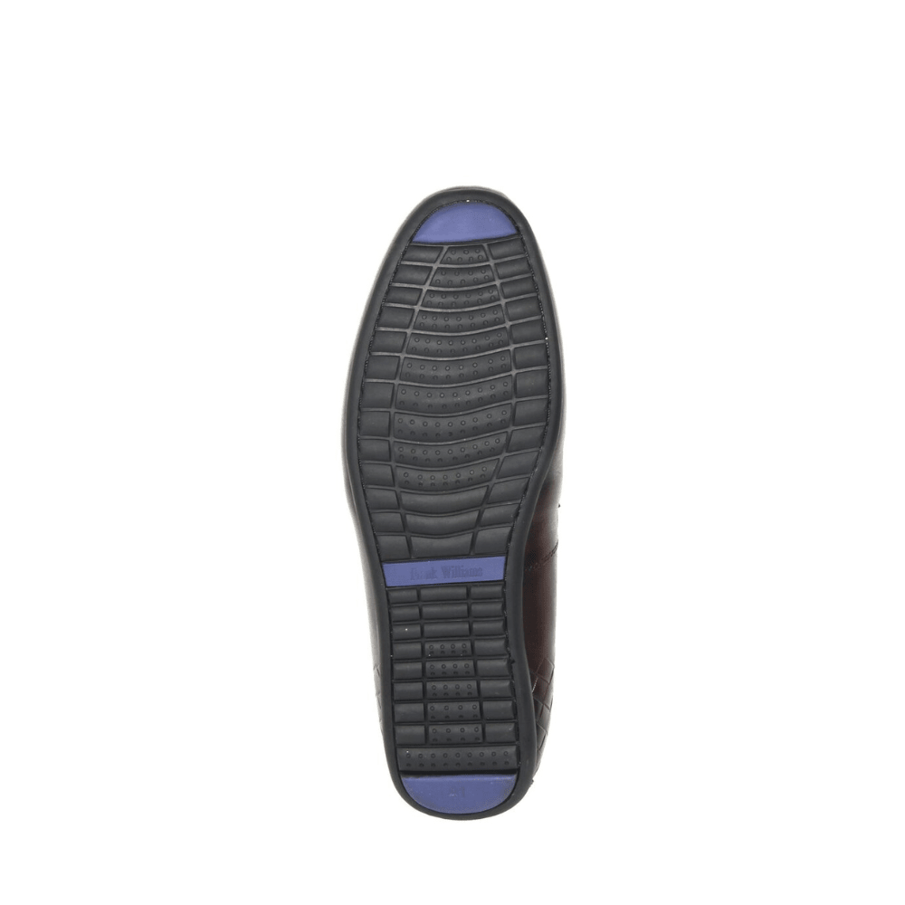 Frank Williams Men Shoes Slip - on M011 - Coffee - Metro Singapore Departmental Store - Celebrating 69 Years in SG