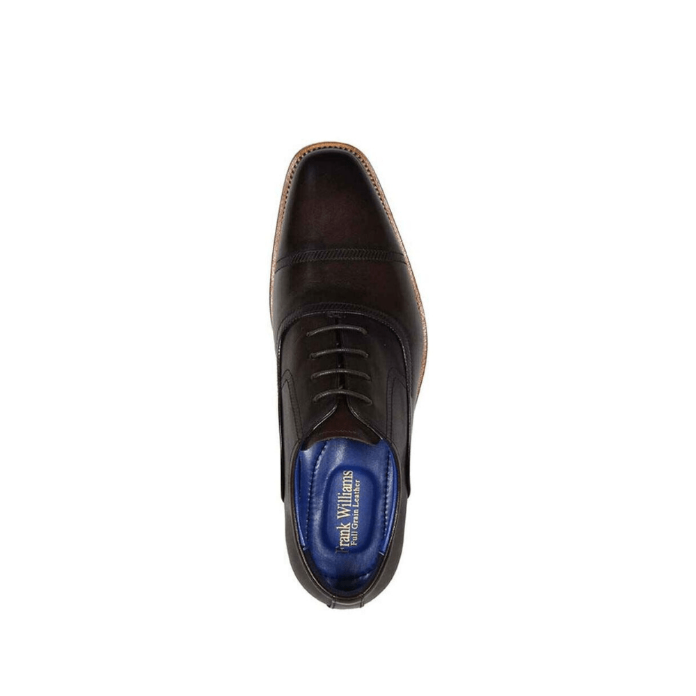 Frank Williams Men's Lace - Up M8332 - Coffee - Metro Singapore Departmental Store - Celebrating 69 Years in SG