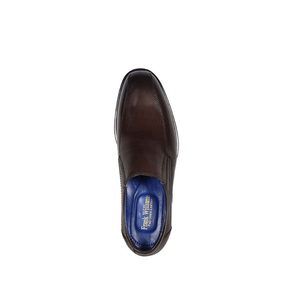 Frank Williams Men's Slip - On M8284 - Coffee - Metro Singapore Departmental Store - Celebrating 69 Years in SG