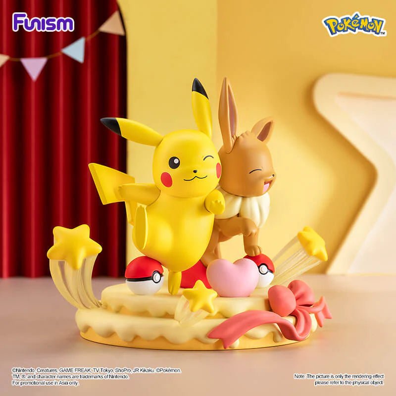 Funism Prime Figure - Eevee And Pikachu Party - Metro Singapore Departmental Store - Celebrating 69 Years in SG