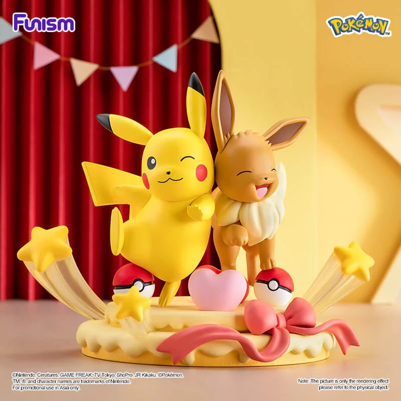 Funism Prime Figure - Eevee And Pikachu Party - Metro Singapore Departmental Store - Celebrating 69 Years in SG