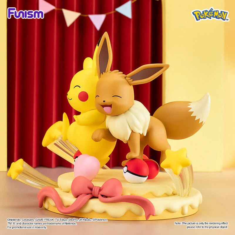 Funism Prime Figure - Eevee And Pikachu Party - Metro Singapore Departmental Store - Celebrating 69 Years in SG