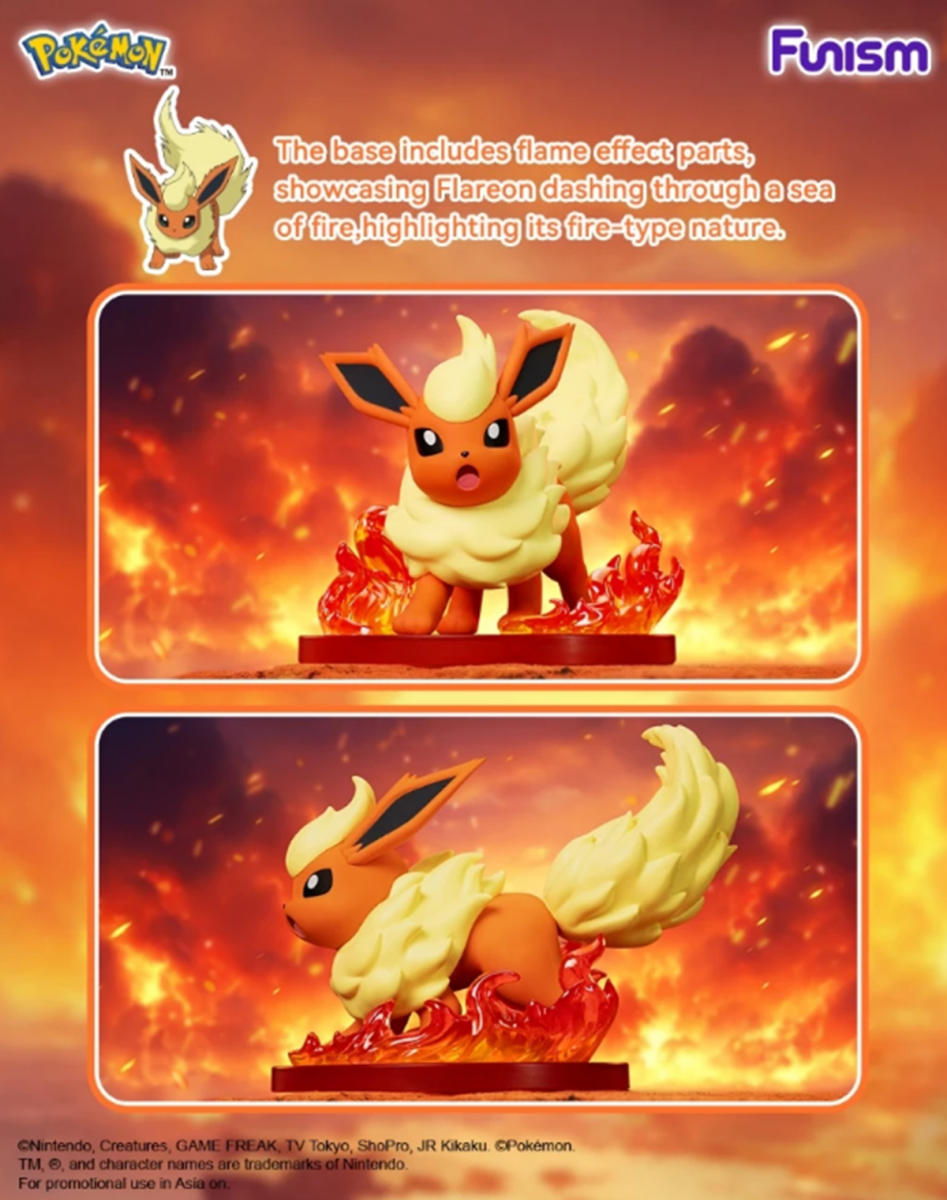 Funism Prime Figure - Flareon - Metro Singapore Departmental Store - Celebrating 69 Years in SG