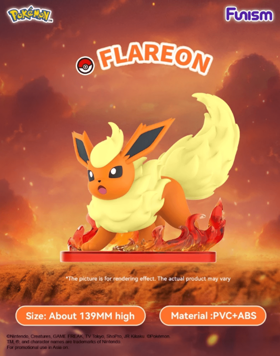 Funism Prime Figure - Flareon - Metro Singapore Departmental Store - Celebrating 69 Years in SG