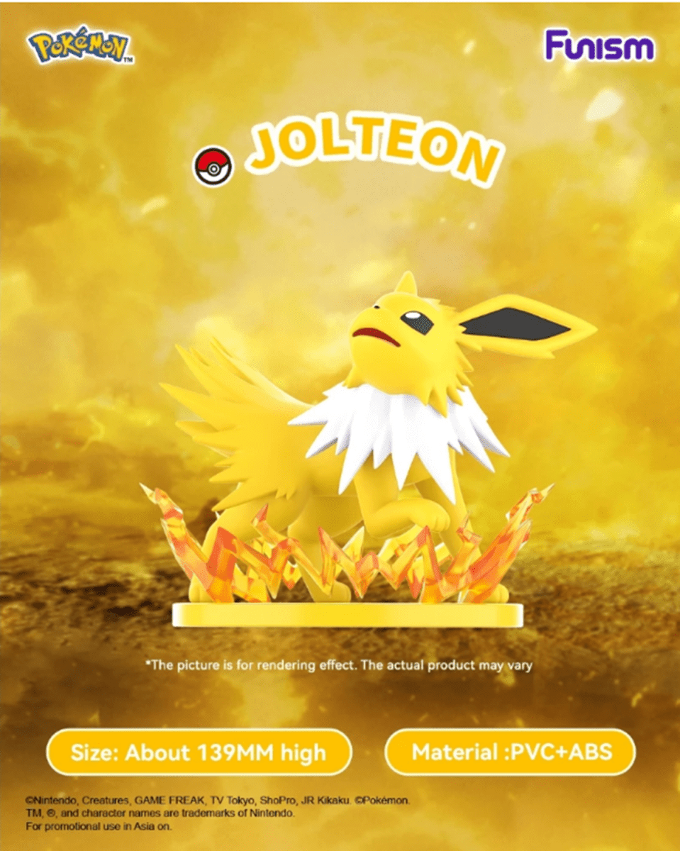 Funism Prime Figure - Jolteon - Metro Singapore Departmental Store - Celebrating 69 Years in SG