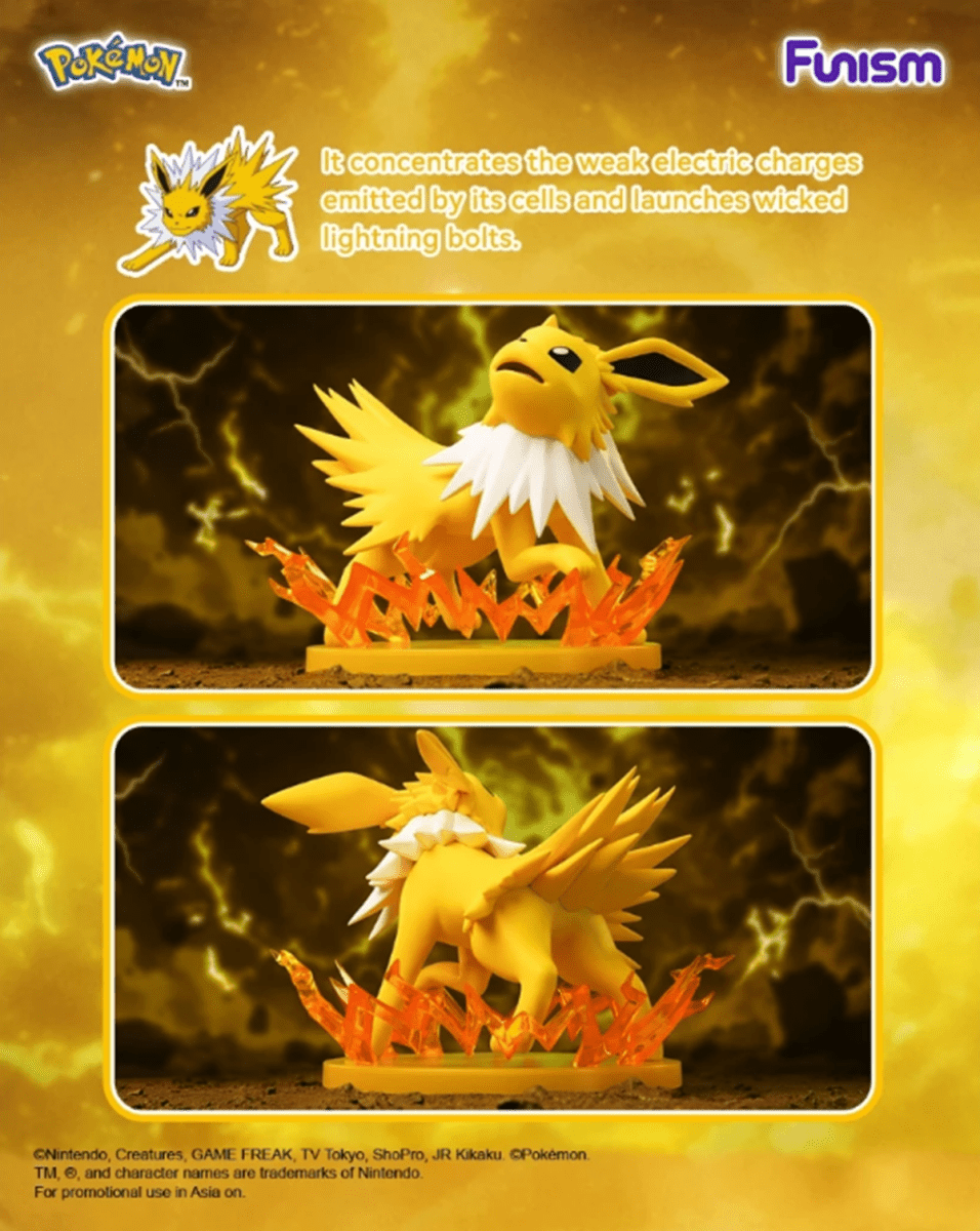 Funism Prime Figure - Jolteon - Metro Singapore Departmental Store - Celebrating 69 Years in SG