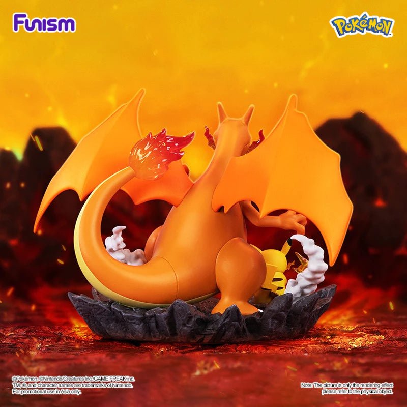 Funism Prime Figure Pikachu and Charizard - Metro Singapore Departmental Store - Celebrating 69 Years in SG