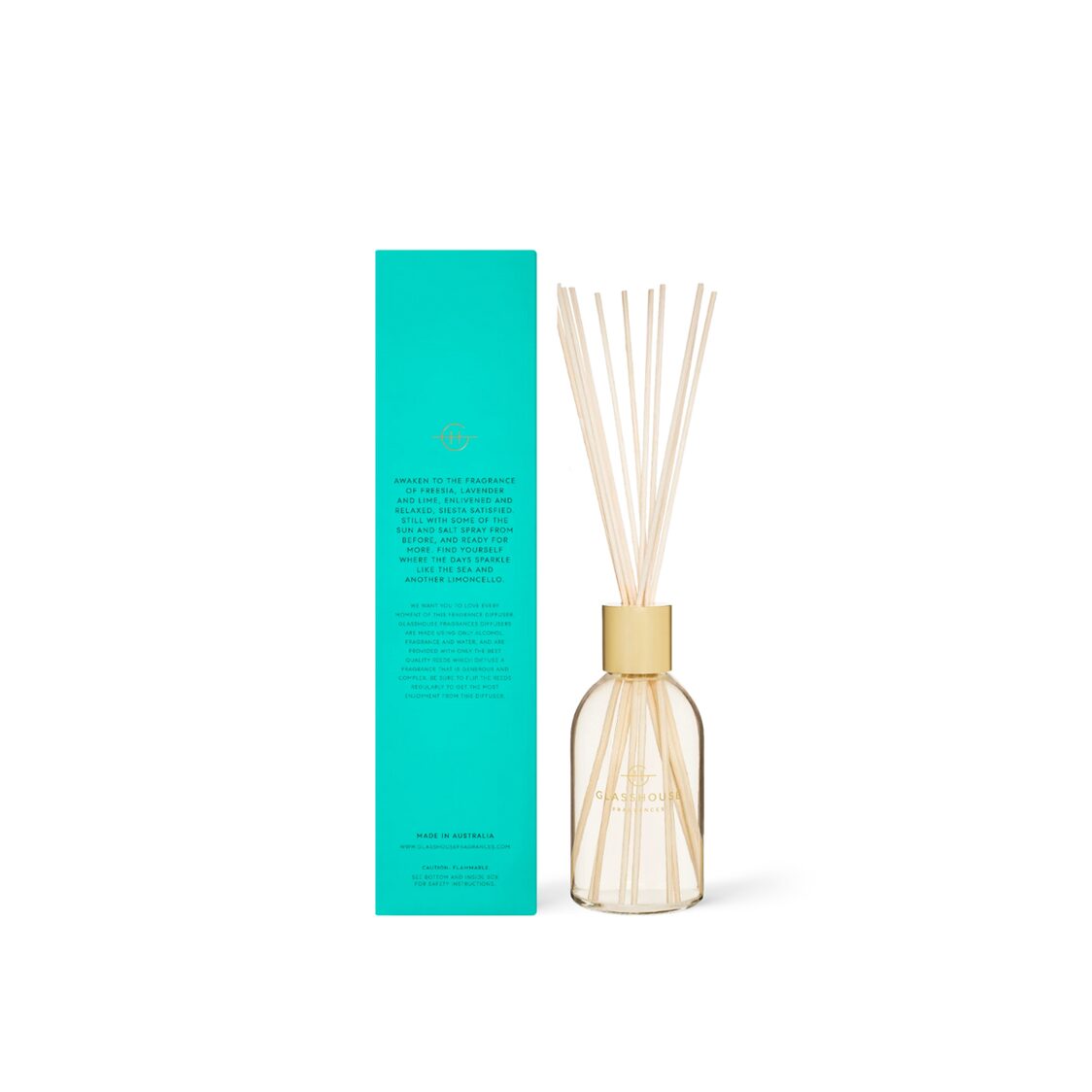 Glasshouse Fragrances Diffuser 250ml - Lost in Amalfi - Metro Singapore Departmental Store - Celebrating 69 Years in SG
