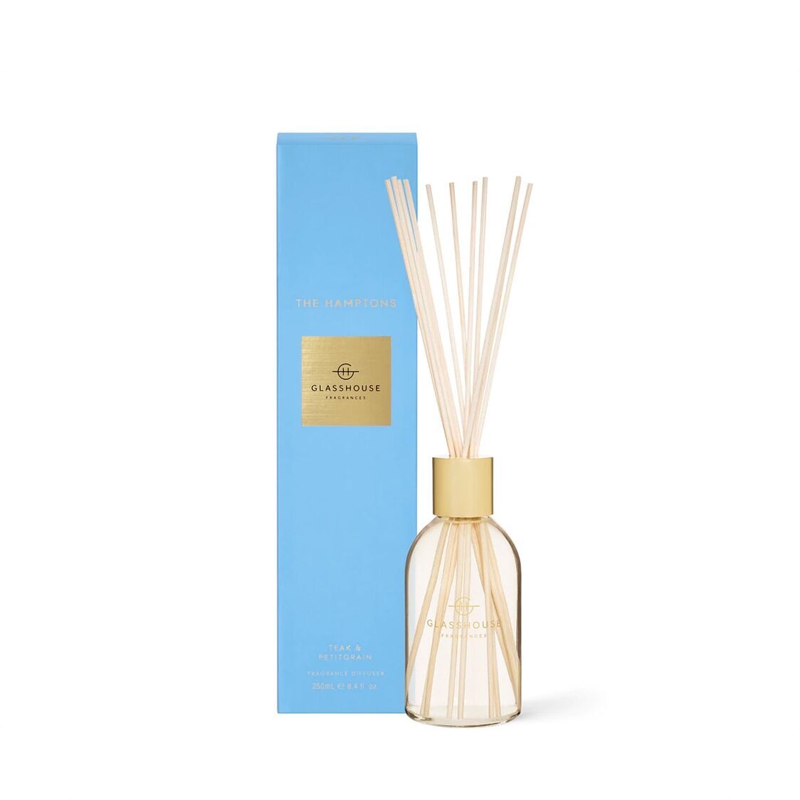 Glasshouse Fragrances Diffuser 250ml - The Hamptons - Metro Singapore Departmental Store - Celebrating 69 Years in SG