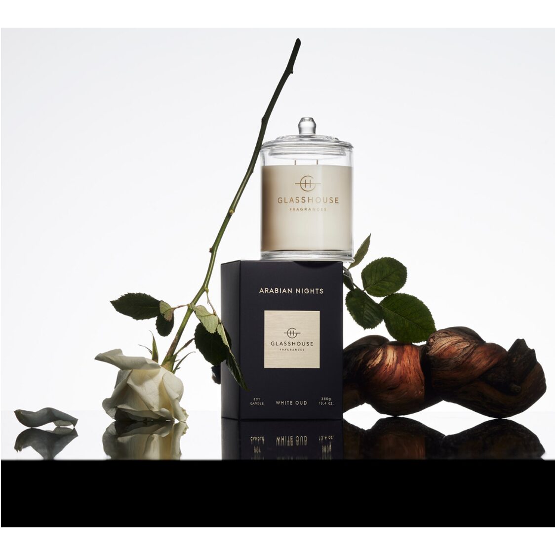 Glasshouse Fragrances Soy Candle 380g - Arabian Nights - Metro Singapore Departmental Store - Celebrating 69 Years in SG