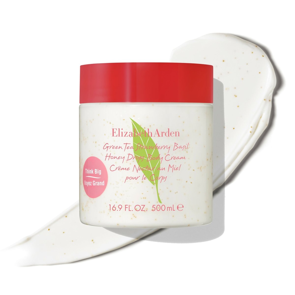 Green Tea Strawberry Basil Honey Drops Body Cream 500ML - Metro Singapore Departmental Store - Celebrating 69 Years in SG