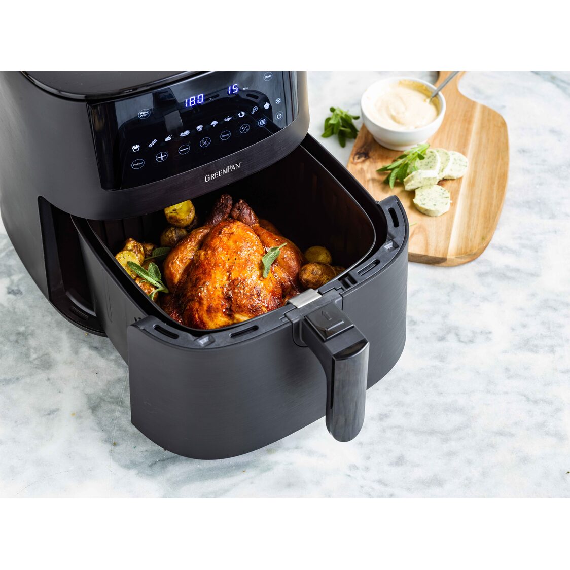 Greenpan Bistro Collection 7.2l Xl Airfryer GPAR1B046313 - Metro Singapore Departmental Store - Celebrating 69 Years in SG